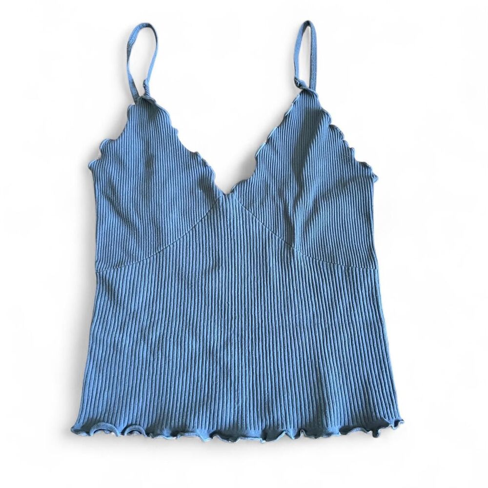 Free People Women's Blue Easy to Love Cami